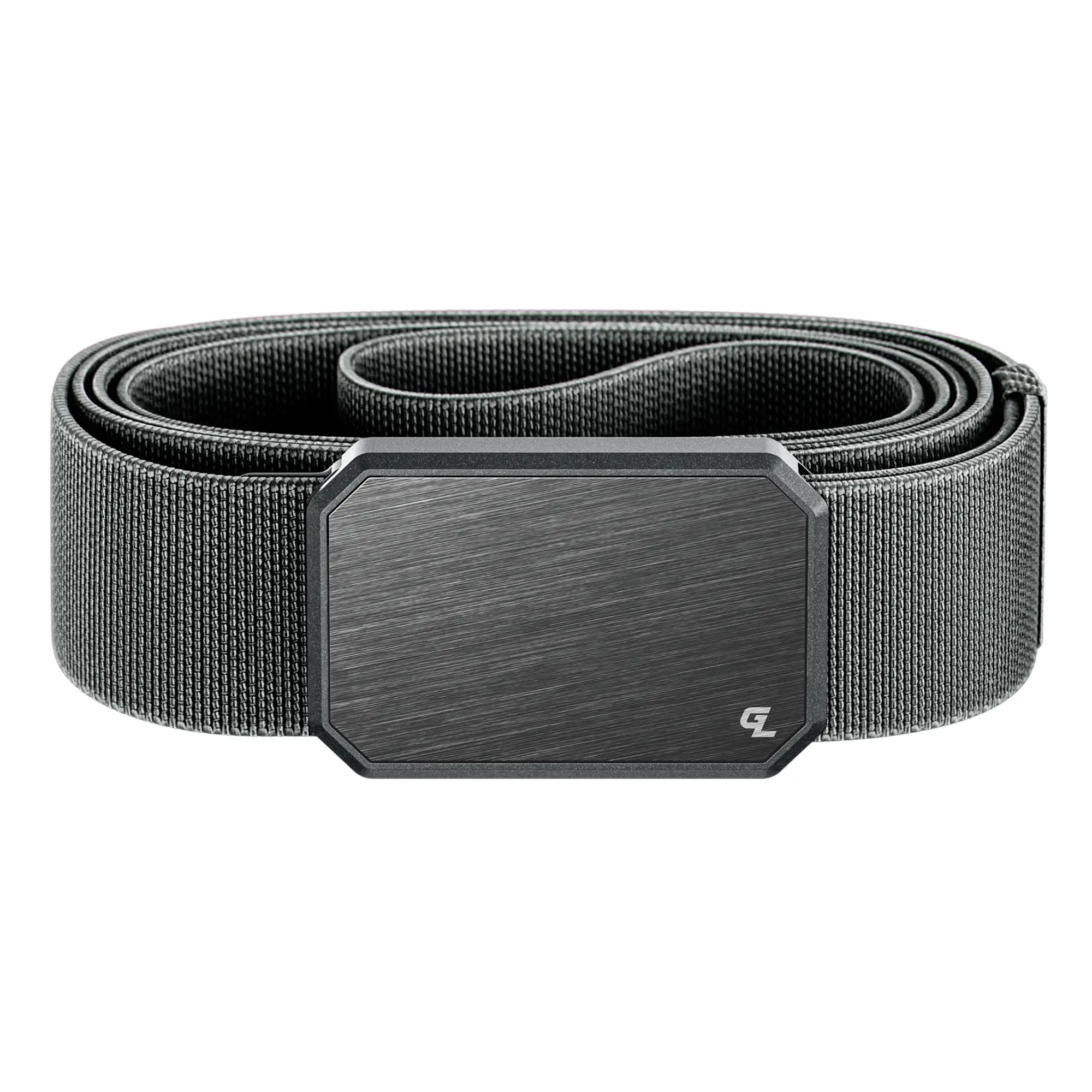 Groove Life Groove Belt, Men's Magnetic Stretch Belt, Adjustable Fit & Durable for Work, Everyday Carry & Casual Wear, Gun Metal / Deep Stone