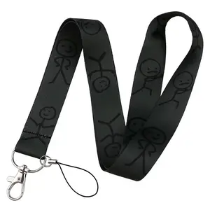 Cartoon Figure Pattern Phone Lanyard (Only Lanyard), Portable Mobile Phone Strap, Phone Decorative Accessories for Phone Card Bag, Cell Phone Charm