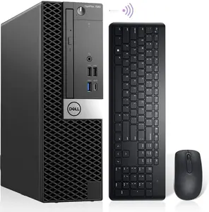 Dell OptiPlex 7060 Windows 11 Pro Desktop Computer SFF,Intel 8th Gen i7-8700 Hexa Core,32GB DDR4 Ram New 1TB NVMe M.2 SSD,AX210 Built-in WIFI 6E & Bluetooth 5.2,New Wireless Keyboard & Mouse (Renewed)