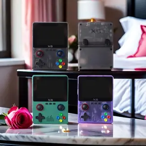 Retro Game Console with 4K Ultra HD Screen, Dual Joysticks, USB PD Charging, Built-In Lithium Ion Battery, 3.5 Inch IPS Display, Handheld Game Console