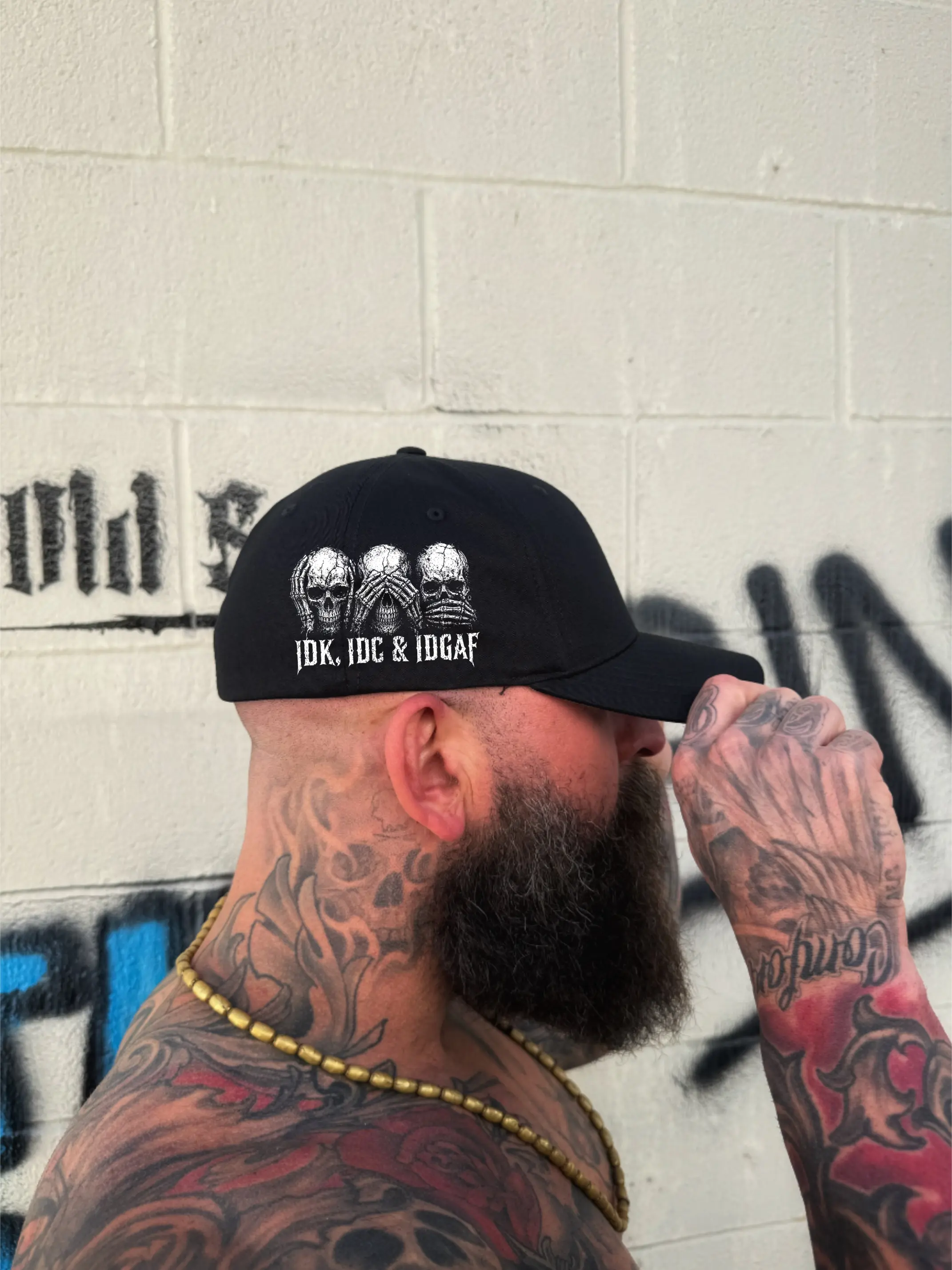 IDC SIDE STYLE FLEXFIT COTTON HAT