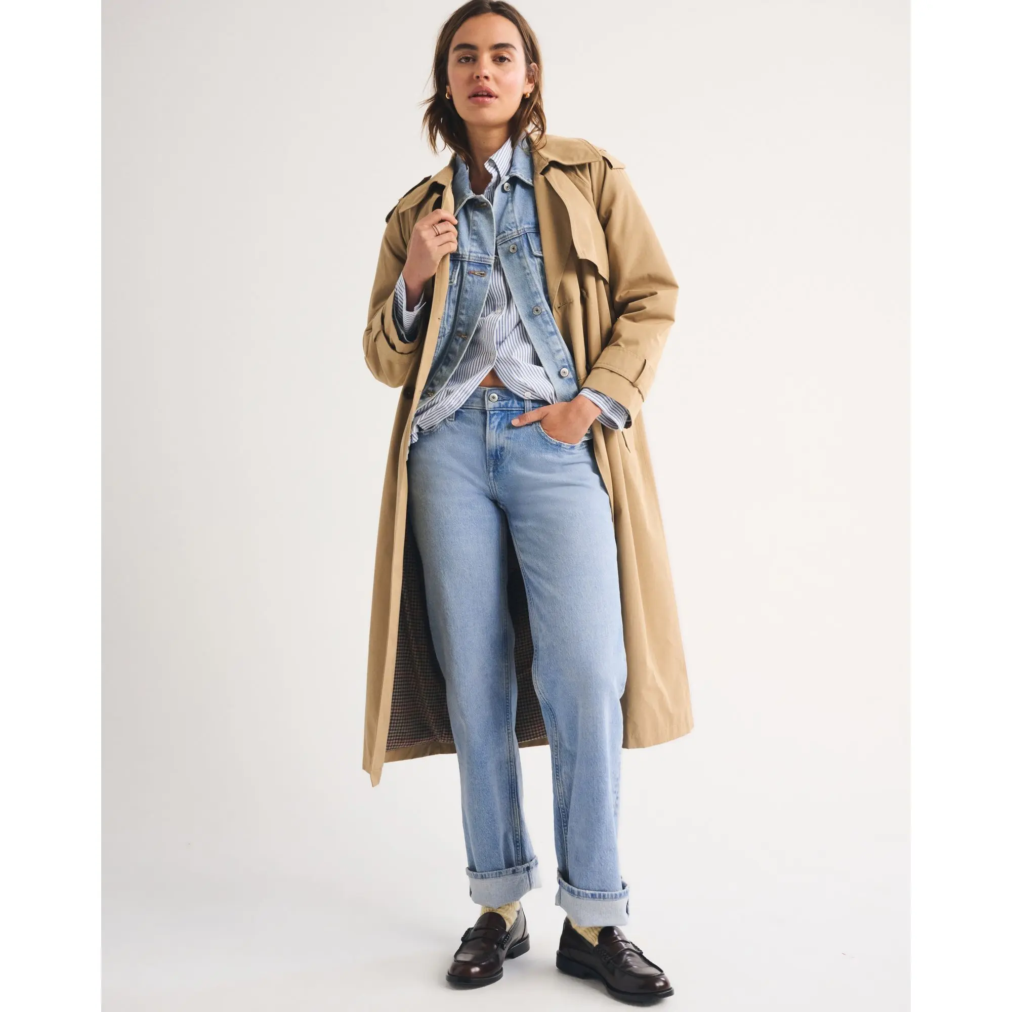 Abercrombie & Fitch Low Rise 90s Relaxed Jean