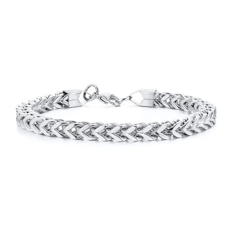 6mm Square Silver