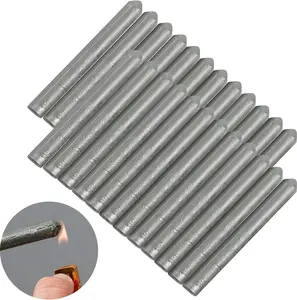 12 Pcs Low Temperature Universal Welding Rods Easy Melt Solder Electrodes for Stainless Steel Iron Beginner & Pro Welding Tools