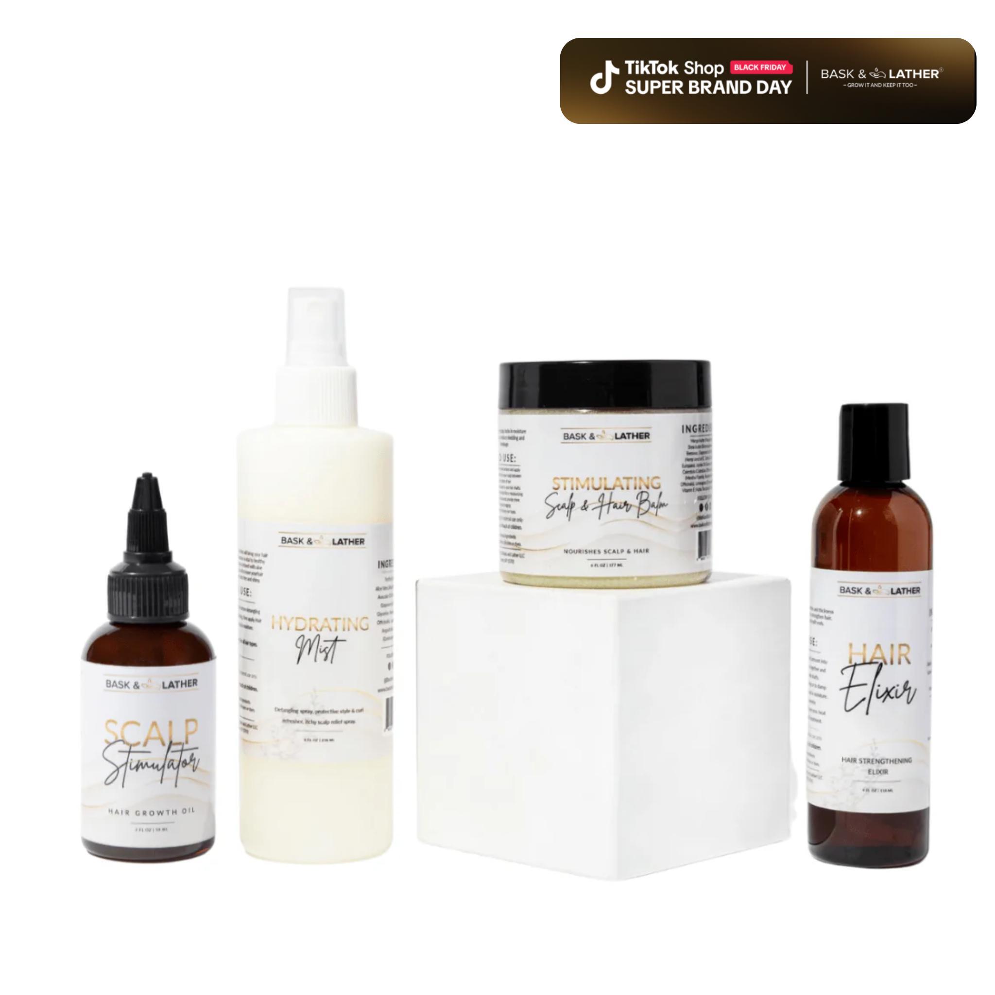 MOISTURIZE & SEAL BUNDLE- Hair Growth Moisture Length Retention Haircare