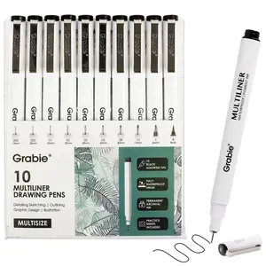 Grabie Multiliner Drawing Pen Set Of 10, TiktokShopSpringGlowUp, RefreshedLook