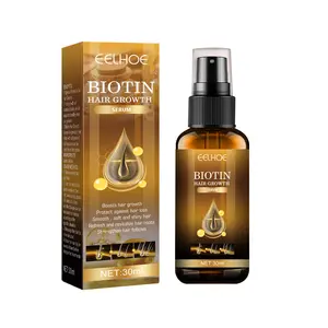 EELHOE Biotin Hair Growth Spray, Strong Anti-Rip Repair Hair Care And Root Stabilization Spray