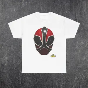 Power Ranger Samurai Red Ranger Tee Casual Classic