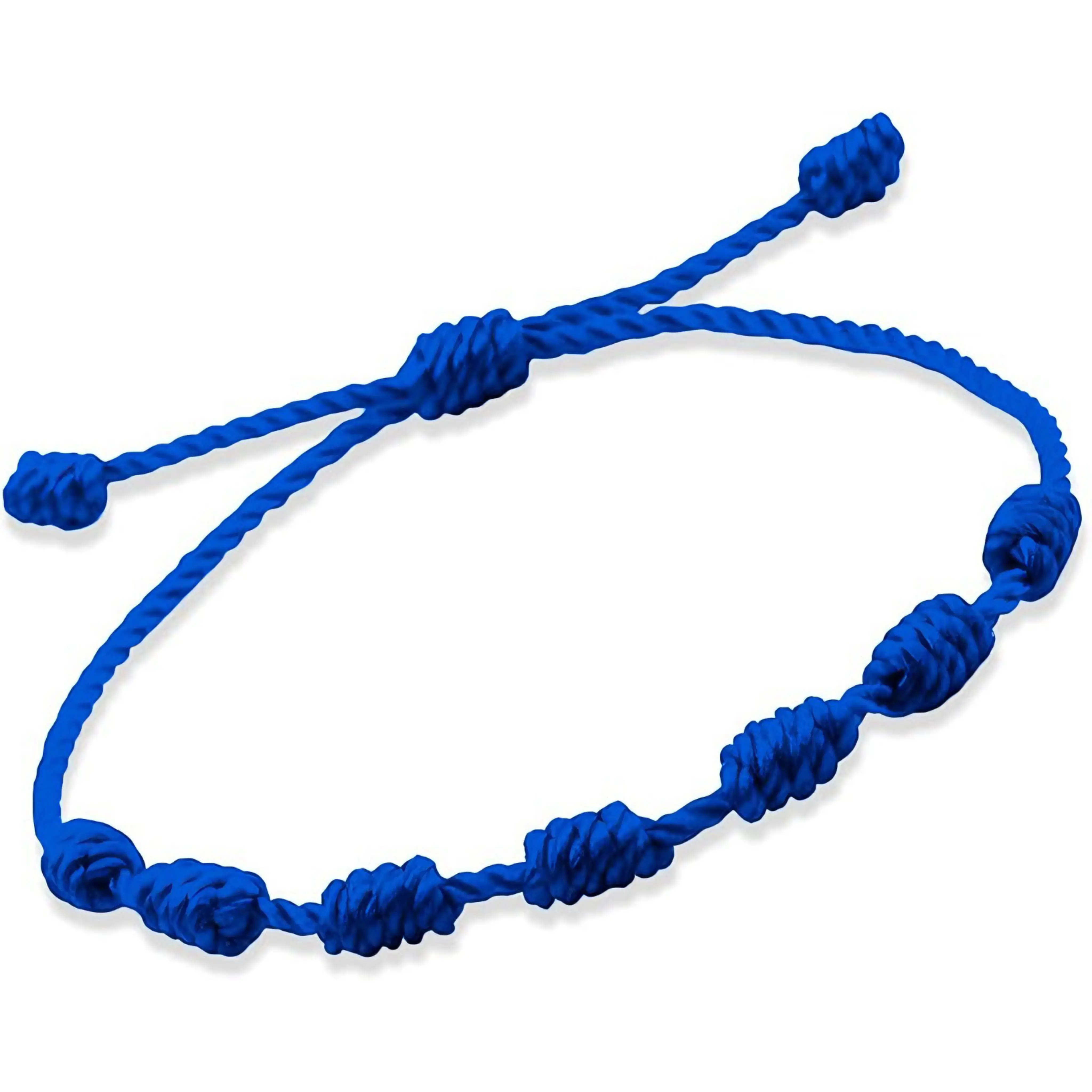 7 Knot Buddhist Bracelets , Adjustable Handmade Prayer Bead Bracelets, Unisex Spiritual Protection Lucky Amulet Jewelry Gift