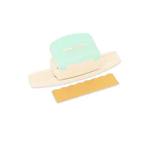 - Lever Punch Press for Making Embossed Flower Border Borders  Paper and Cardstock Specially for Scrapbooking and Crafting | Size Approx. 15 x 5,02 x 5,02 cm