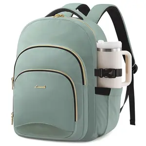 LOVEVOOK  Laptop Backpack for Women, Work Backpack Casual Personal Item Travel Bag Business Computer Daypack for Teacher Nurse, Back to School Bookbag for College Student Teen Girls, Gift
