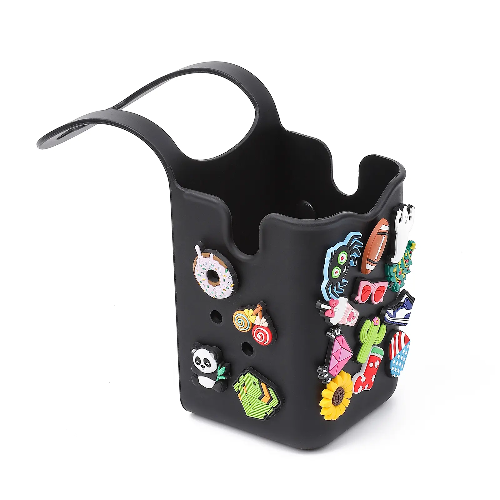 WinRese Baby Bottle Holder - Decorative Design, High-Capacity Organizer, Shopping Cart Fit, Wheelchair Compatible, Durable & Reliable, Easy Install (Baby & Maternity Nursing & Feeding Storage Solution), Spacious Capacity