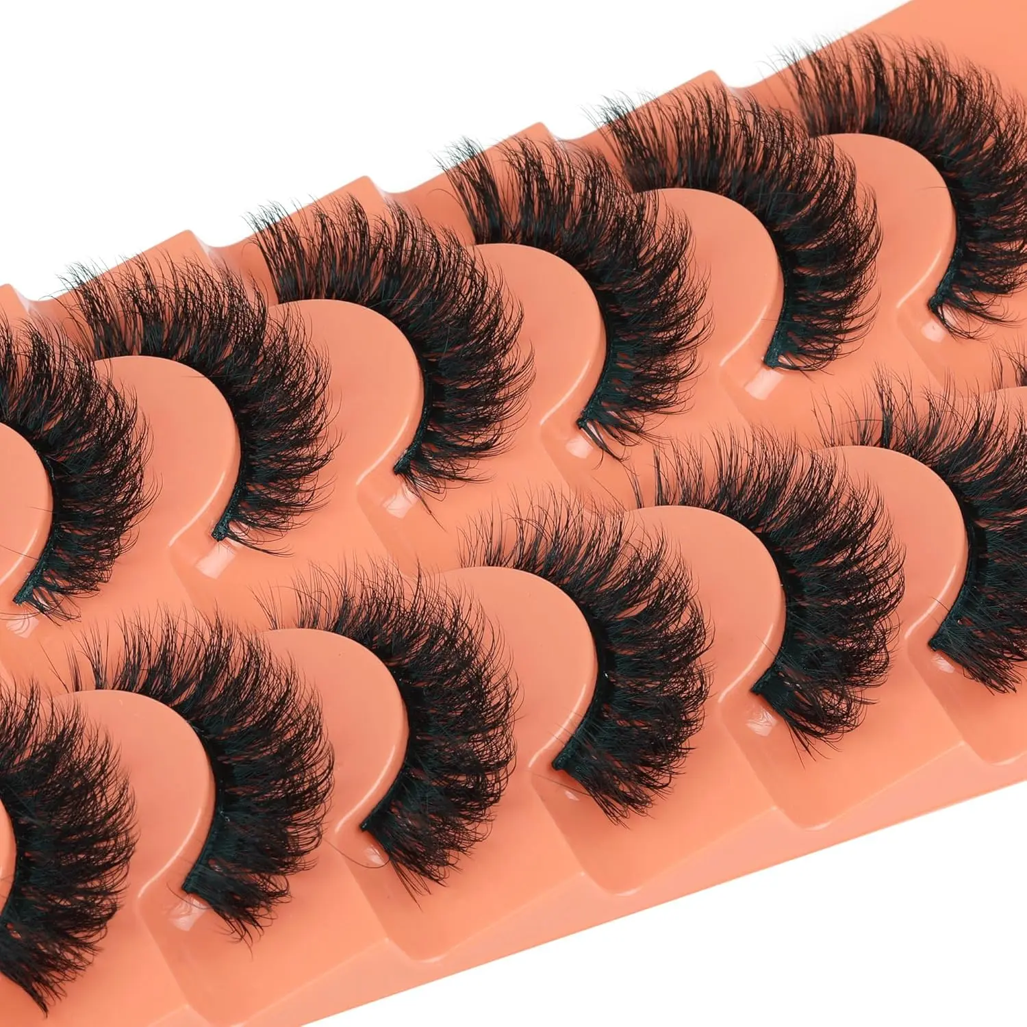 Dime Collection 16mm Fluffy Eyelashes - Hypo-Allergenic & Cruelty-Free, Vegan, Lightweight, Versatile Styling Options, Easy Application