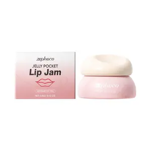 zephoco Watermelon Red Jelly Moisturizing Lip Balm Nourishes Lips, Improves Dryness, and Provides Hydrating Care