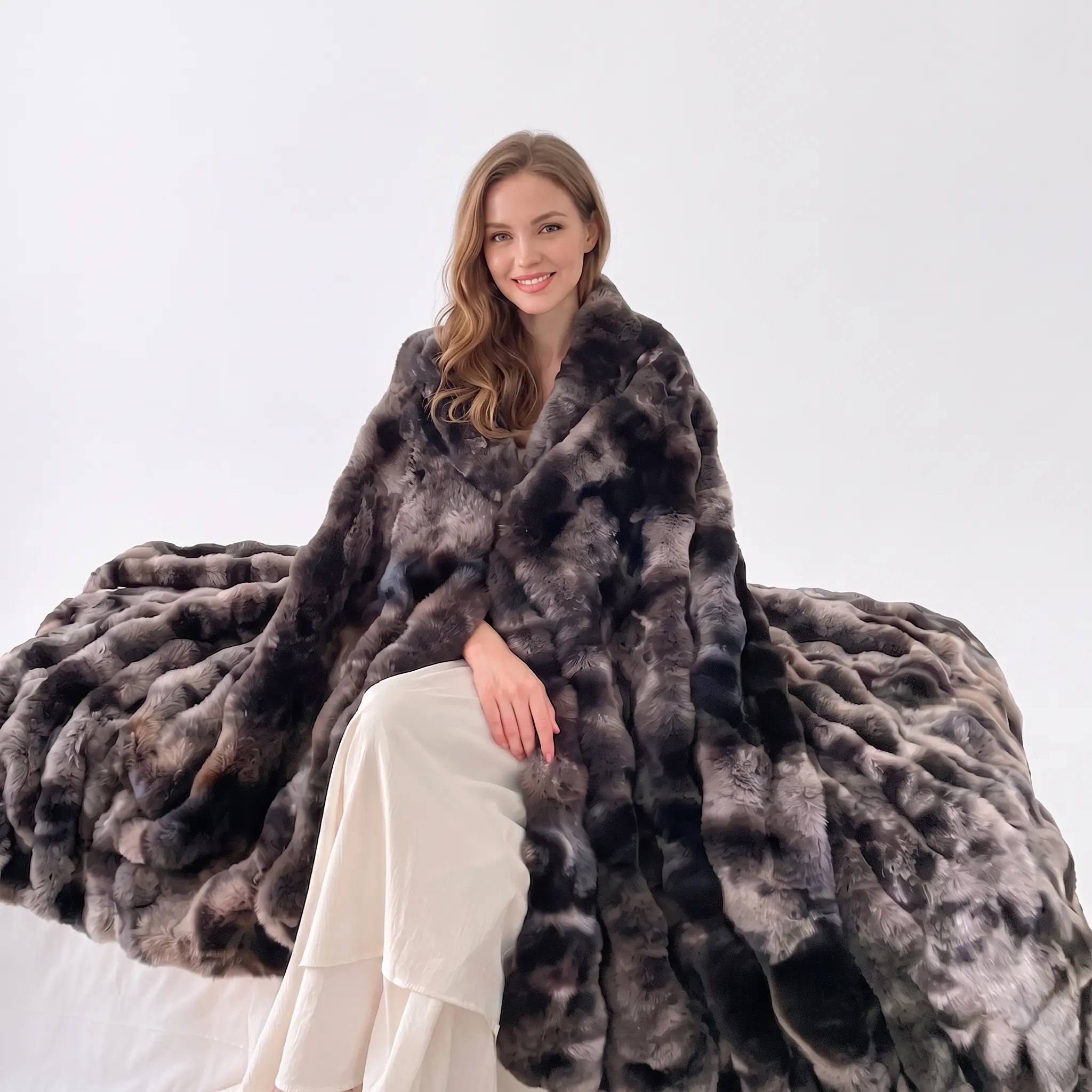 JOYOLD | The Dreamer Blanket | Oversized, Cozy, Soft Warm Throw