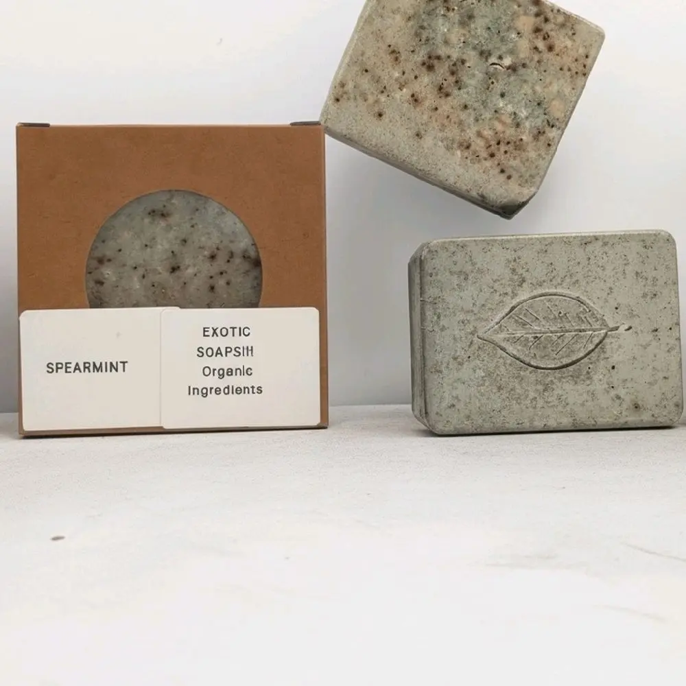 spearmint solid bar soap spearmint solid bar soap