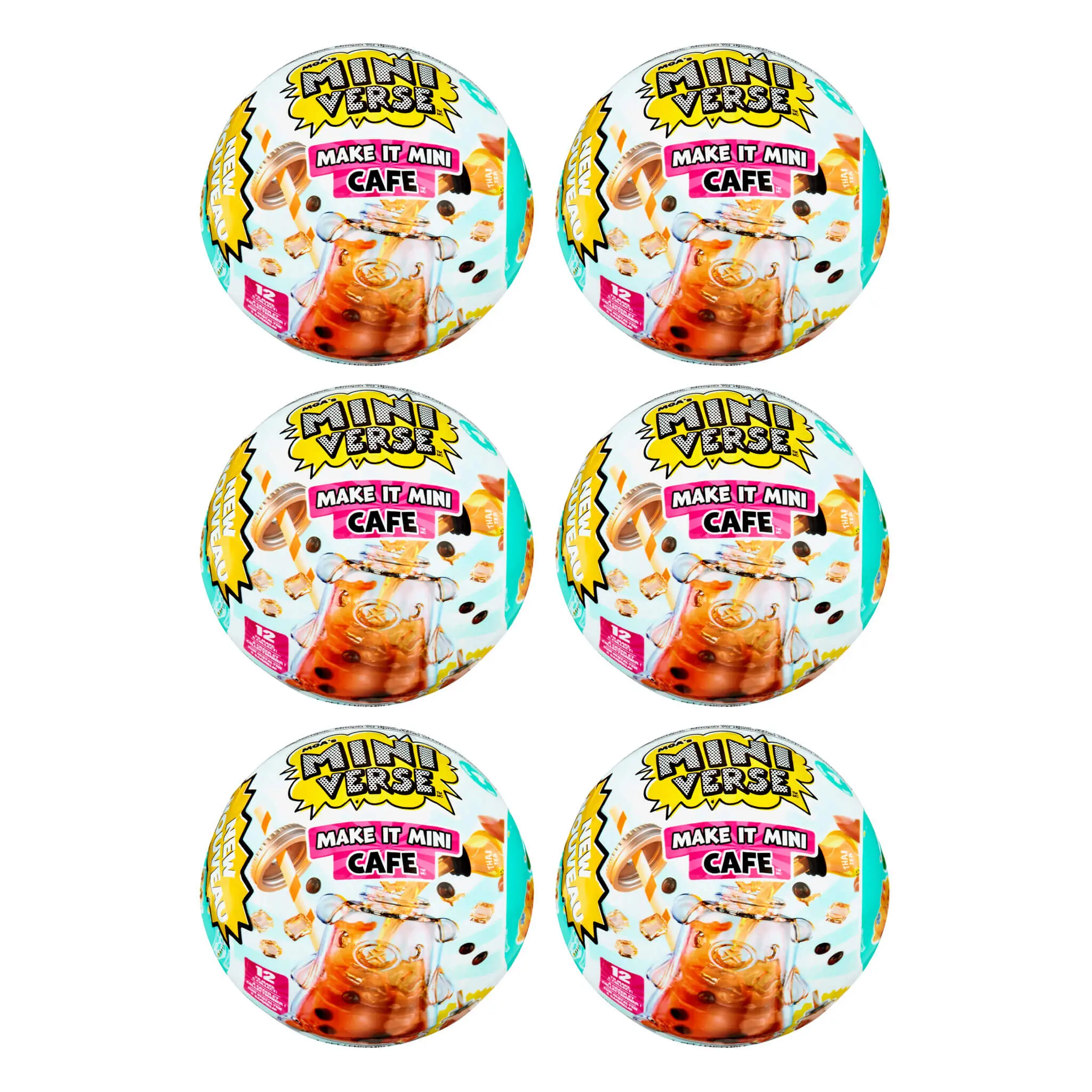 MGA's Miniverse Make It Mini Cafe Series 4 - 6 Pack Mini Collectibles