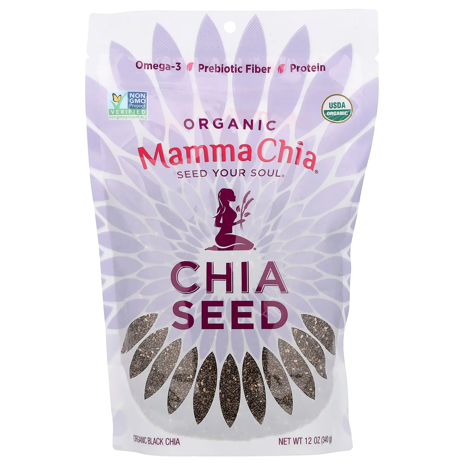 Mamma Chia Organic Chia Seed, 12 oz (340 g)