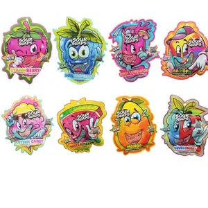 Sour Slaps 1 pack Vegetarian Flavored Candy Belts - Tangy, Fruit - 8 Mouth Watering Flavors - Snack, Sweet Bonbon Candies Chewy