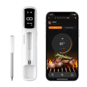 INKBIRD wireless thermometer, Bluetooth meat thermometer, waterproof, suitable for grilling, cooking, kitchen utensils TikTokShopBlackFriday