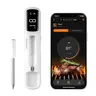【DealsForYouDays】INKBIRD Wireless Bluetooth BBQ Grill Meat Thermometer - Portable Kitchen Accessory with Stainless Steel 4.02in Probe, Compact Design, Waterproof, 1000ft/305m Connection, 1s Temperature Refresh | DFYD Mid-Year Sale Restock Deals