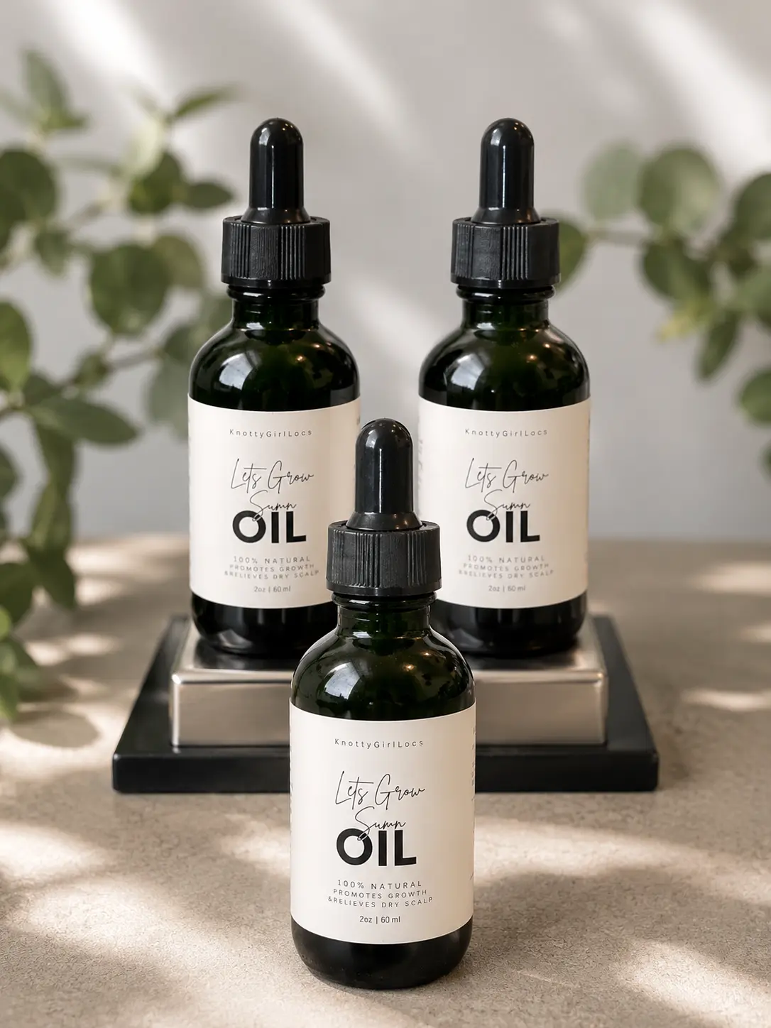 Lets Grow Sumn Extra Strength Hair Growth Oil 