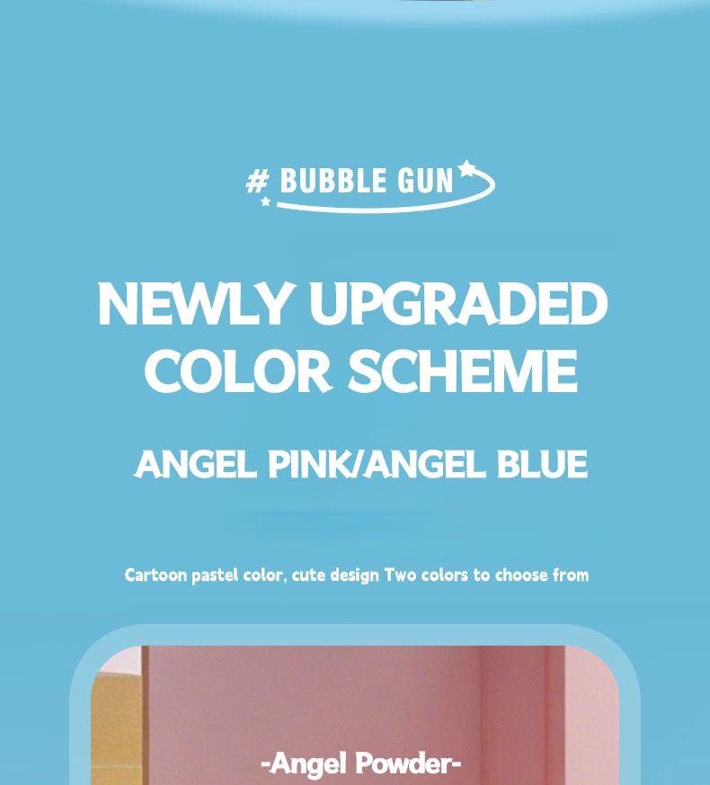 Space Bubble Gun Toy, Handheld Bubble Maker, Fun Outdoor Play Equipment for Kids, Durable Design for，Gift for boys and girls