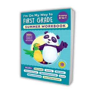 I'm On My Way to First Grade Summer Workbook – 200+ Learning Games & Activities for Kids Entering 1st Grade