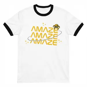 Mission Patch Ringer Tee Ryland Grace Sci-Fi Movie Fan Gift Space Shirt