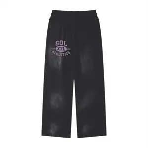 Washed Baggy Sol Athletics Sweatpants