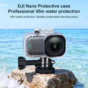 Dji Osmo Nano Waterproof Case 40m, Underwater Camera Accessories, Diving Photography Gear, Suitable for Dji Osmo Nano, Action Camera