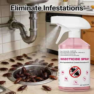 Effective Pest Control Solution for Cockroaches & OtherInsects User-Friendly & Versatile Usage Kills Roaches Dead