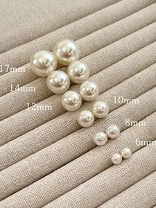 Women's Classic Simple Pearl Stud Earrings Jewelry Set, 6 Pairs Minimalist Design, Perfect for Everyday Wear & Special Occasions