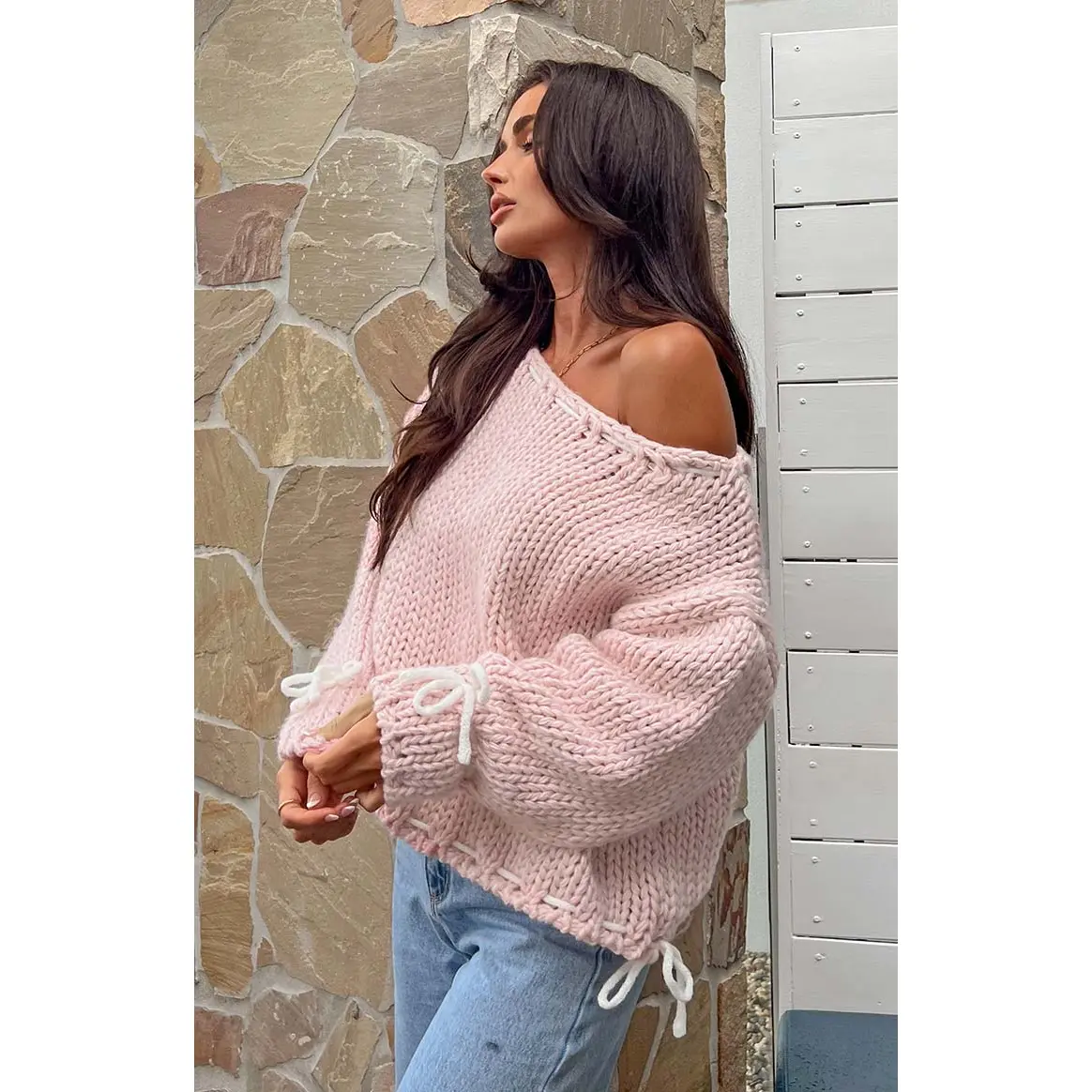 Bea Baby Pink Sweater