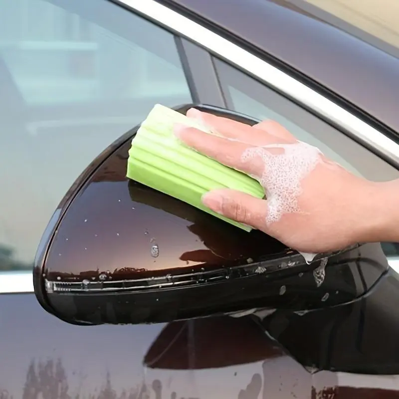 1pc Car Wash Sponge: Multifunctional Handy Cleaning Scrubber for Car Interior & Exterior