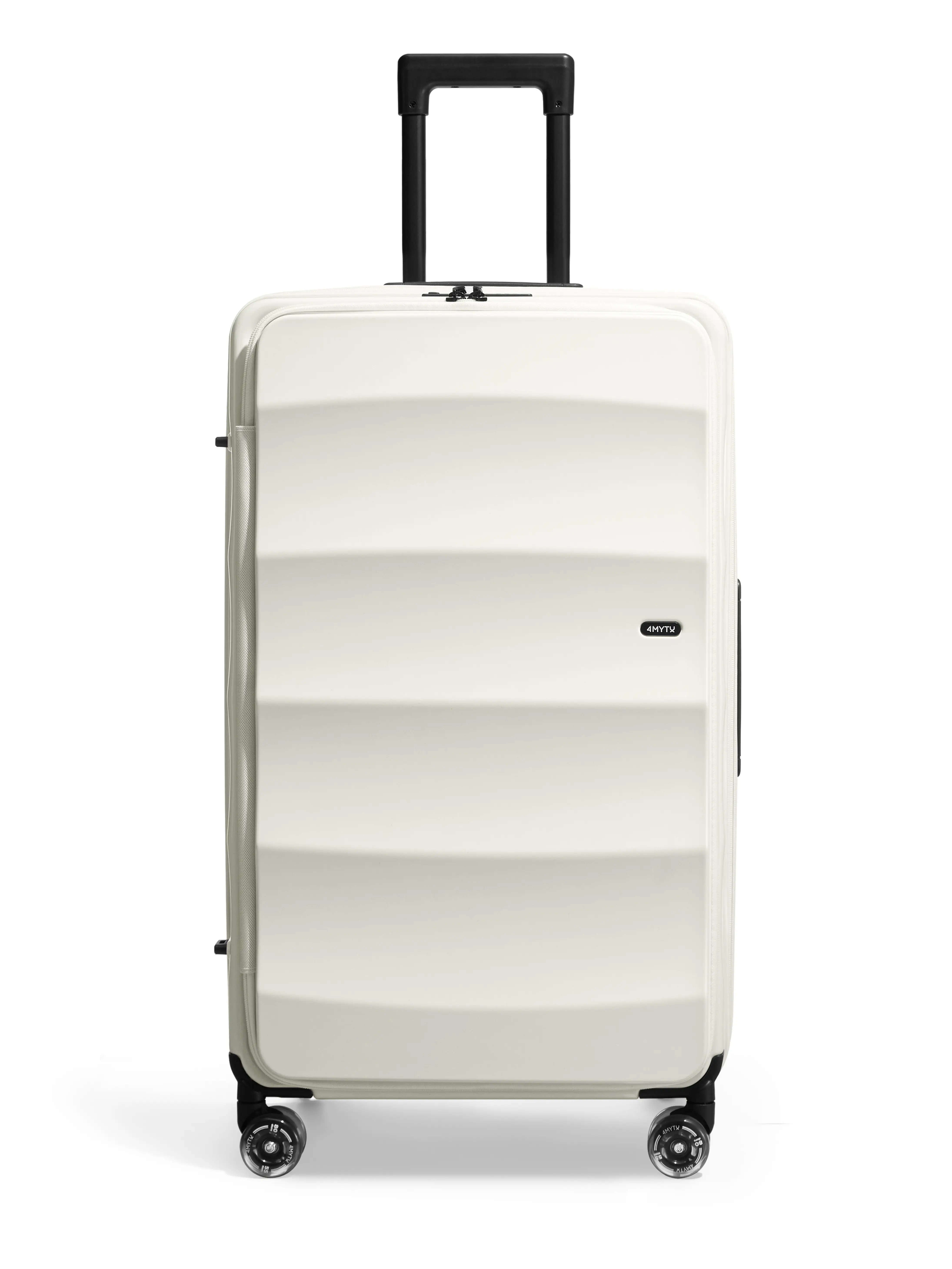 30 Inch Glossy Checked Luggage, Large Capacity Hardshell Suitcase with Spinner Wheels, TSA Lock, Lightweight Polycarbonate Travel Suitcase
