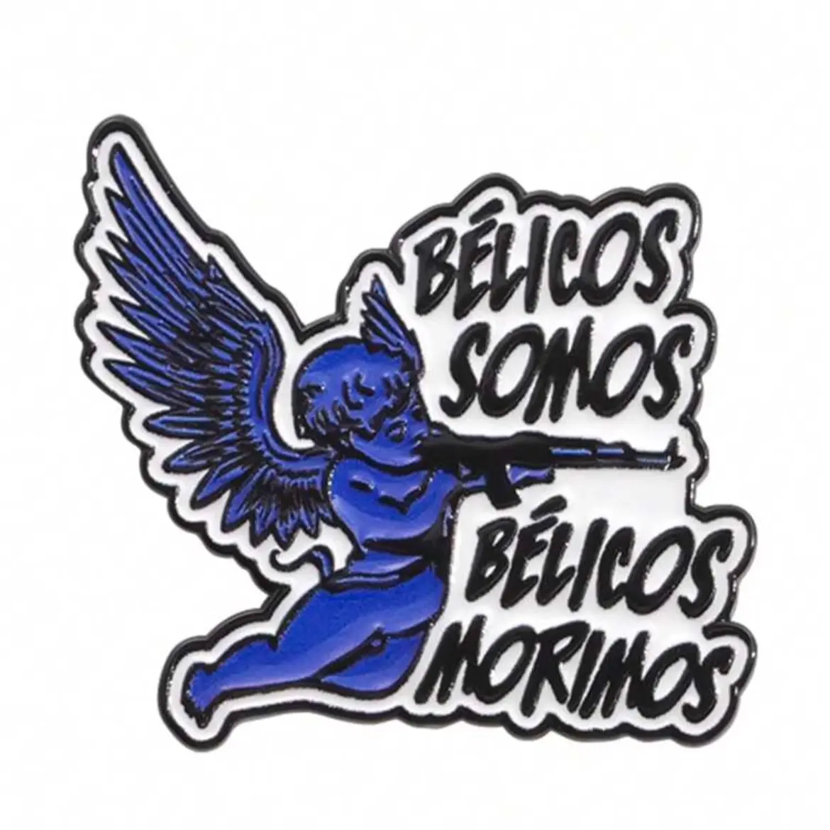 Bélico somos bélico morimos Pin.