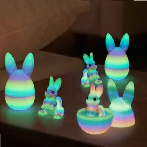 3D Printed Easter Egg for Kids, Colorful Easter Basket Stuffer, Cute Desk Decor, Decorative Easter Egg for Home#MothersDayGift #GiftsForHer