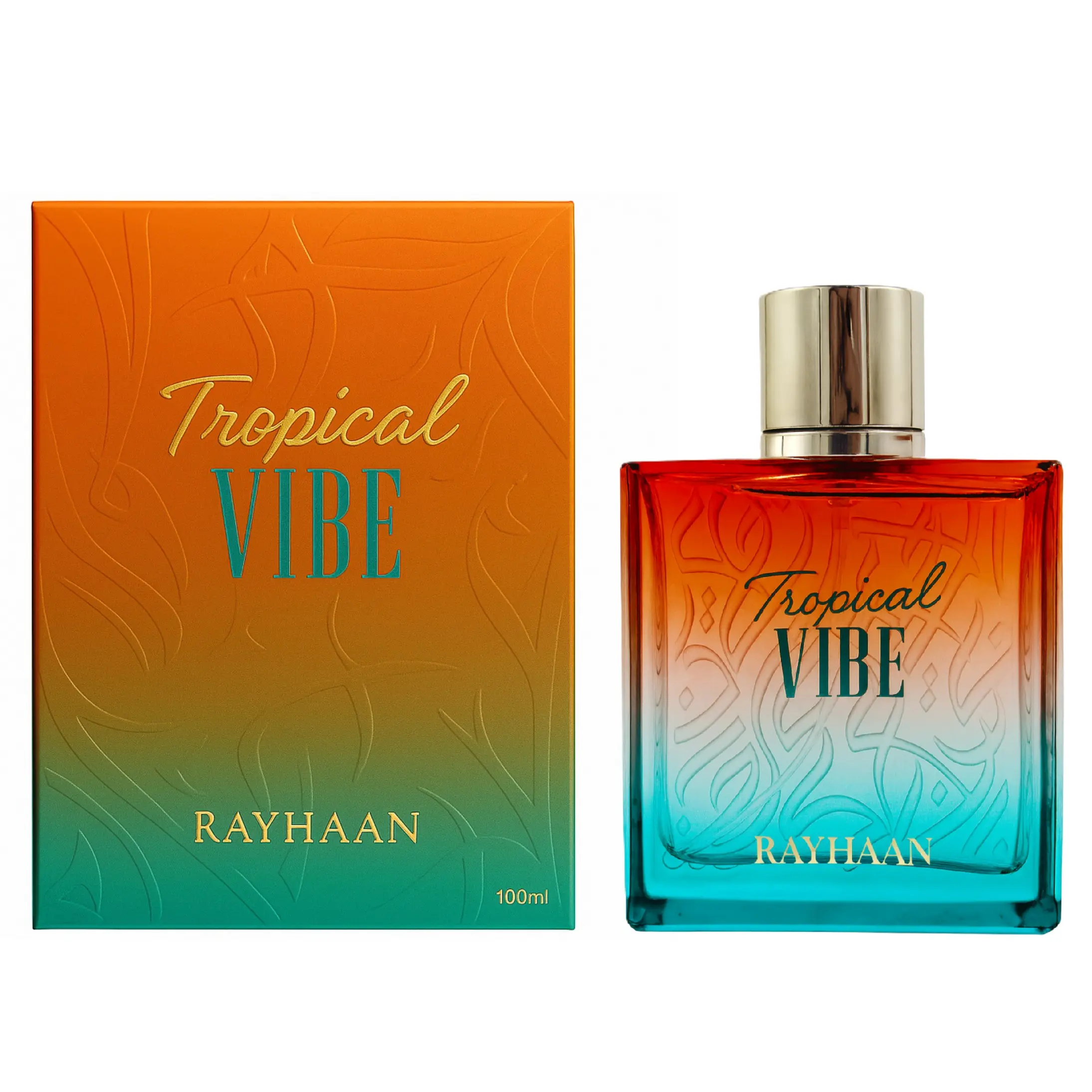 Rayhaan Tropical Vibe for Unisex Eau de Parfum Spray, 3.4 Ounce Rayhaan Tropical Vibe for Unisex Eau de Parfum Spray, 3.4 Ounce