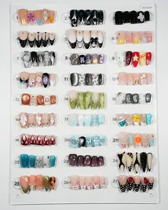 zb16..Colorful and richly decorated nail wear-host:Giselle