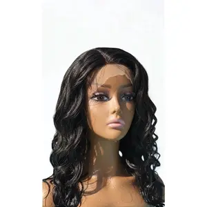 Julianna - The Swim Cap Wig for Women, Synthetic Hand-Tied Wig with Silicone Waterproof Breathable Swim Cap, synthetic long curly wavy