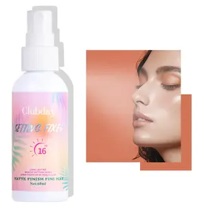16HR Long Lasting Makeup Setting Spray, Matte Finish Oil Control Waterproof Setting Mist, Hydrating Pore-Minimizing Face Spray for All-Day Wear, 60ml