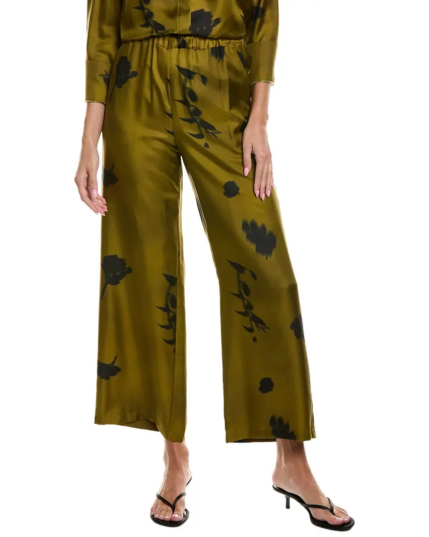MM by Max Mara Helga Silk Trouser