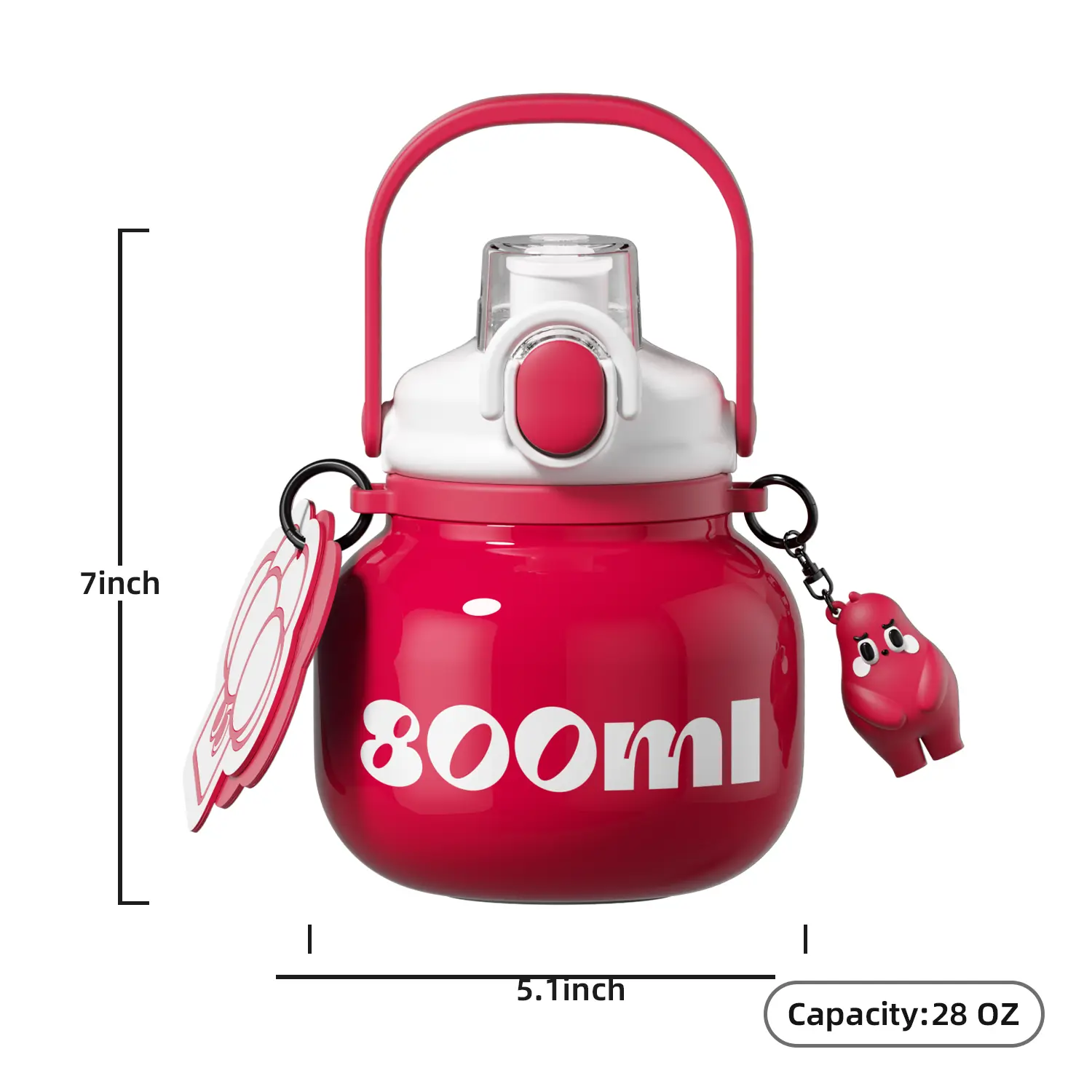 Red 800ml/28oz