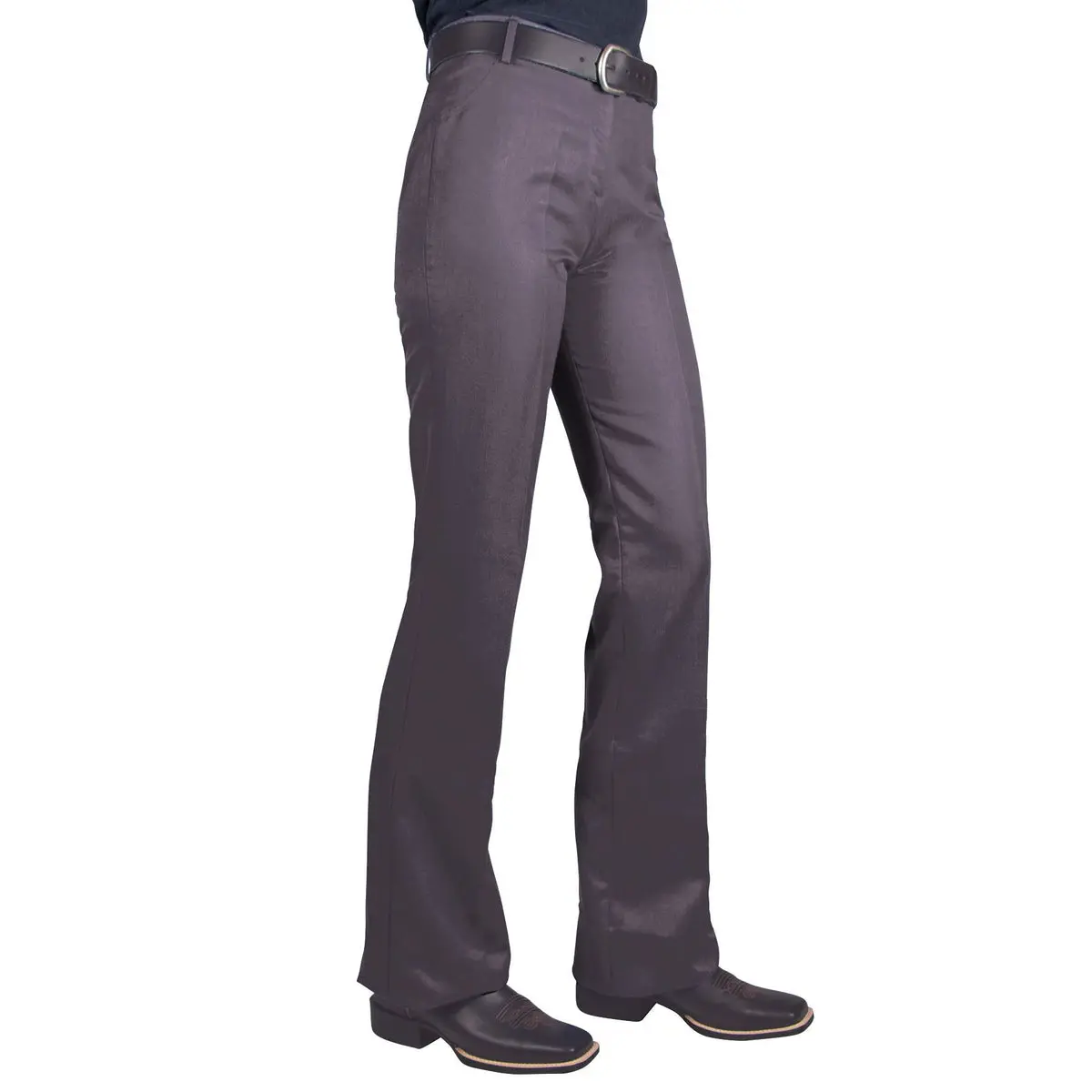Women's Western Polyester Show Pants - Flexible Stretch Fit Bottoms for Equestrian Horse Riding Competition, Essential, Lady, Style, Equestrian Events