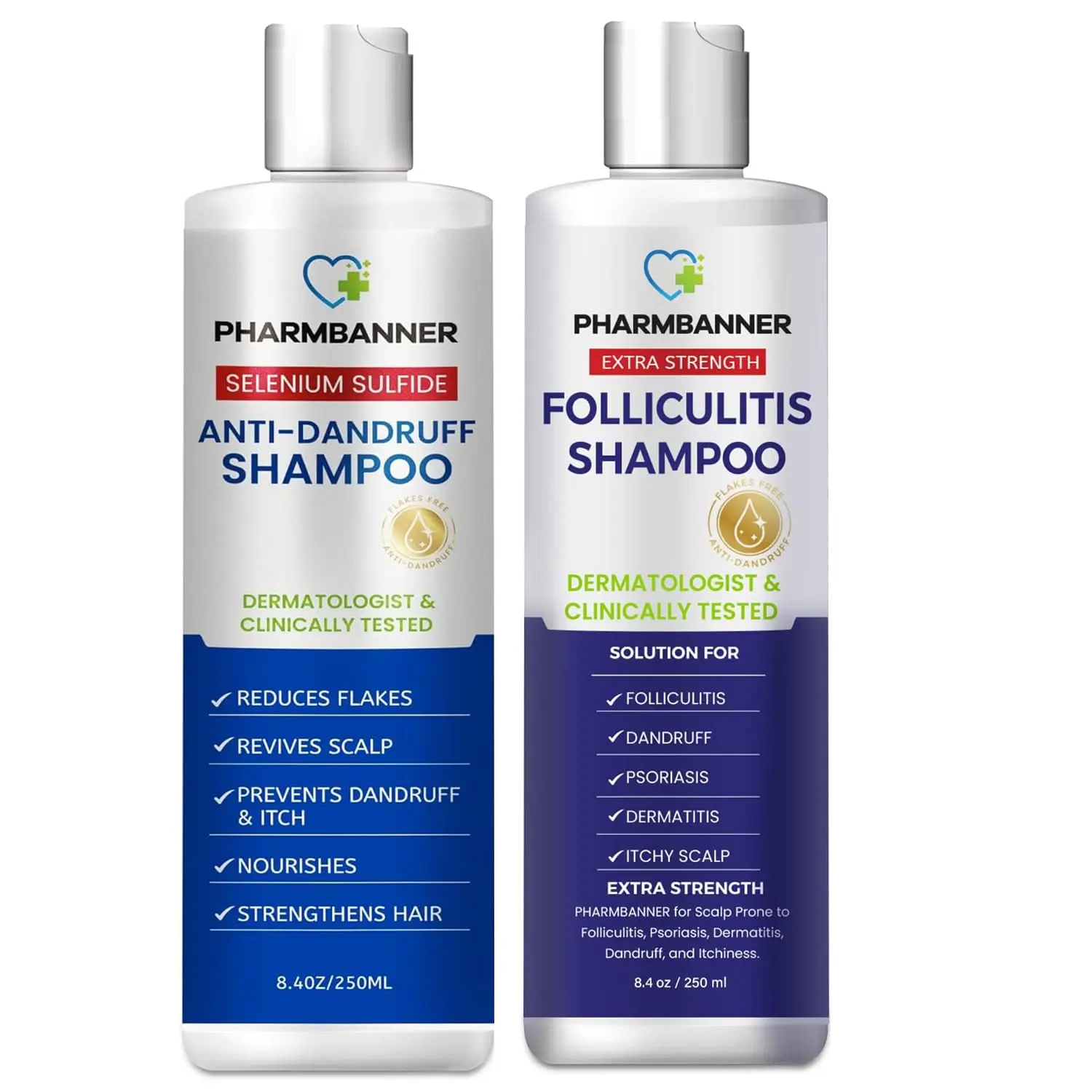 Anti-Dandruff Shampoo + Folliculitis Shampoo