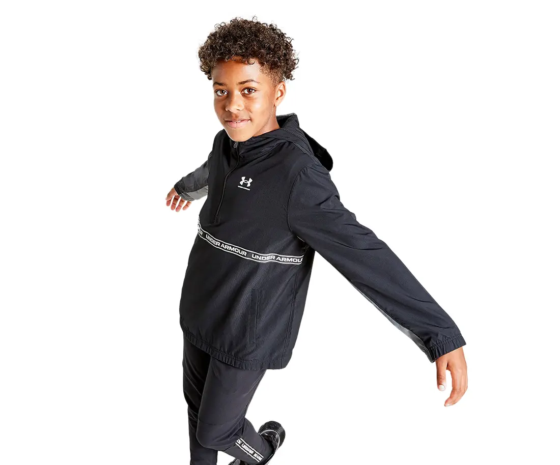 Under Armour Taped Wordmark � Zip Woven Boys Jackets