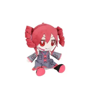 New hot  Kasane Teto Plush Toy Soft Doll Stuffed Plushies Figure Anime Cosplay Cartoon Birthday Present Christmas Gift for Fans