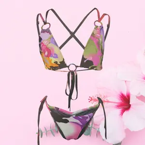 Floral Fantasy Purple Paradise Bikini Set