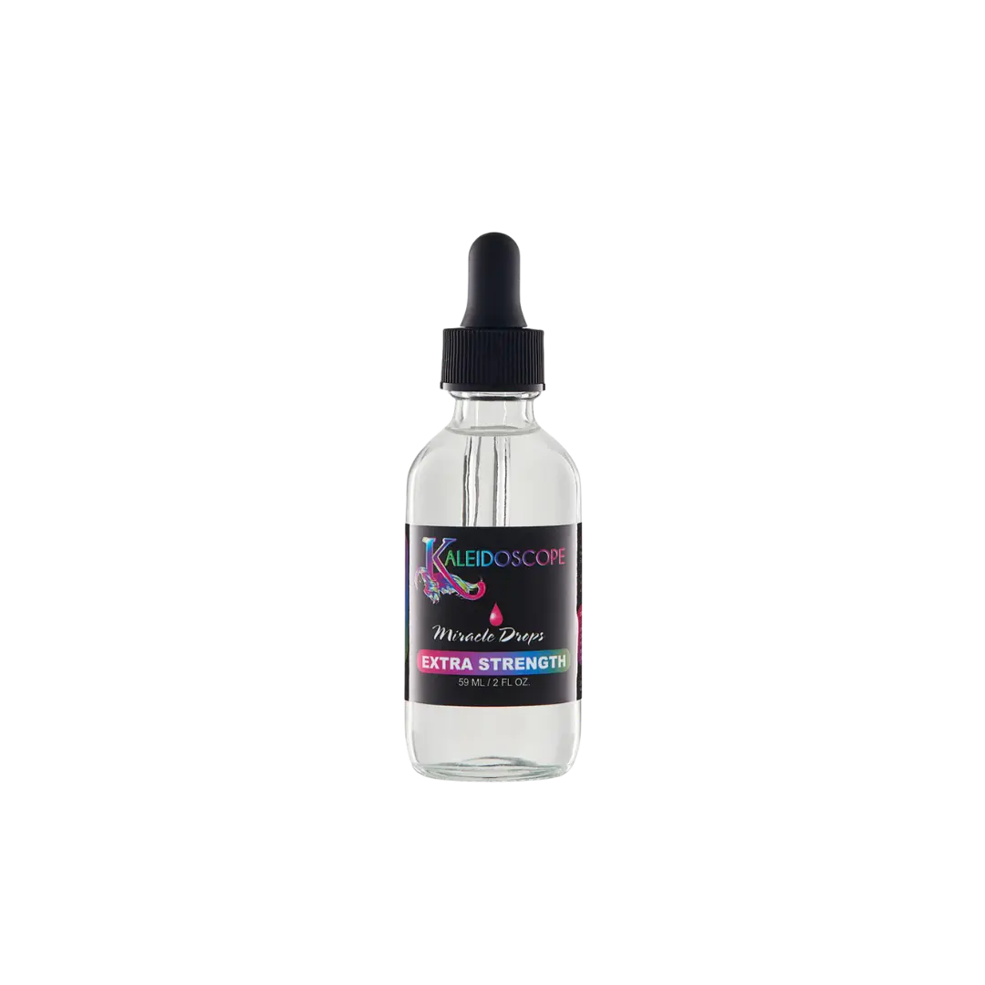 Kaleidoscope Extra Strength Miracle Drops, Hair & Scalp Oil Treatment with Cooling Peppermint for Hair Growth Support, 2 oz